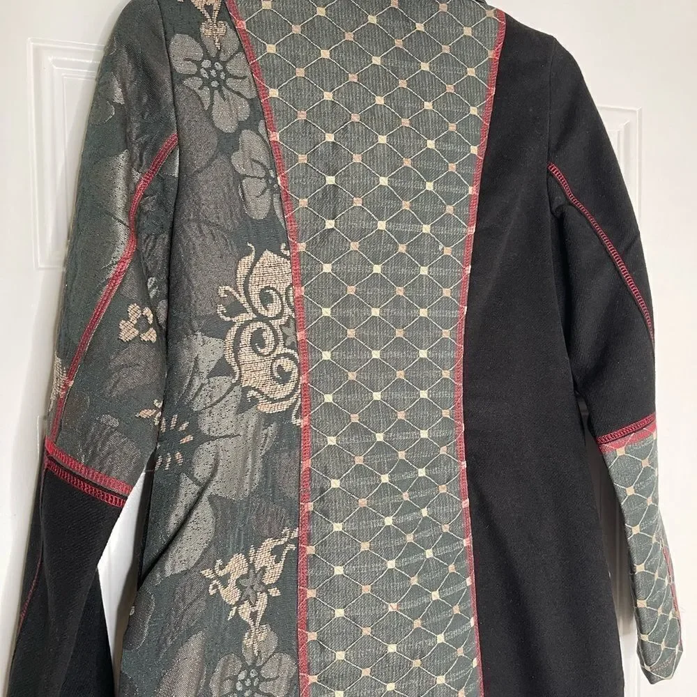 Moka Sport Patchwork‎ Art to Wear Trench